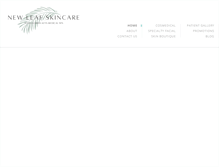Tablet Screenshot of newleafkeywest.com